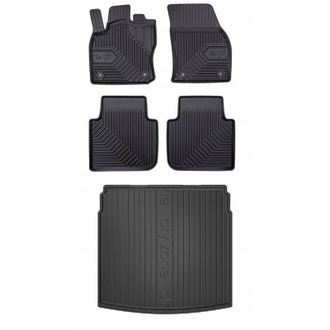 OEM Set 77 Alfombrillas De Goma Y Alfombrilla Vw Tiguan Allspace 2001-2024 5 Plazas D