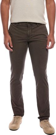 Slowear Slowear Linen-Blend Flat Front Regular Fit Pant