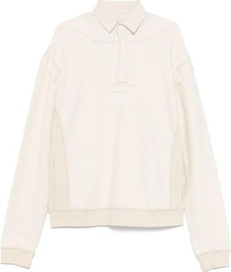 Maison Margiela Polo D&eacute;cortiqu&eacute; - Toni neutri