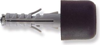 Fischer 50PZ TASSELLO SB 9/11 CON FERMAPORTA NERO 50 PZ. mm. 9x40