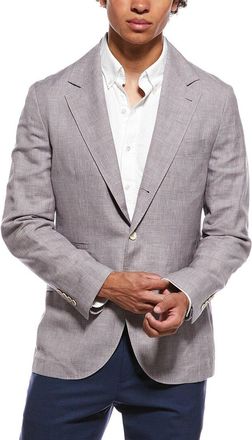 Brunello Cucinelli Wool, Linen, & Silk-Blend Blazer