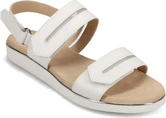 Vaneli Espe Slingback Wedge Sandal in White at Nordstrom, Size 7.5