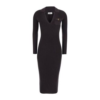 Elisabetta Franchi Mujer, Vestidos, Marr&oacute;n, Talla: M