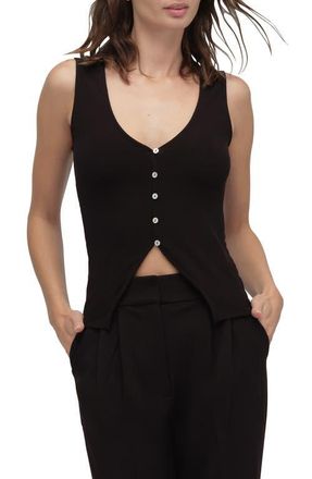 Favorite Daughter The Good Luck Rib Top in Black at Nordstrom, Size X-Small