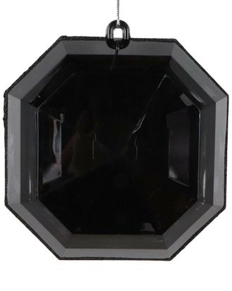 Vickerman 2Pc Square Jewel Glitter Ornaments