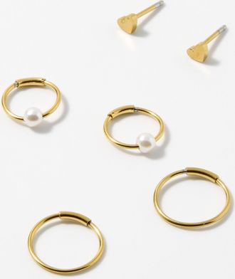 Simons Womens Stylish earrings Set of 3