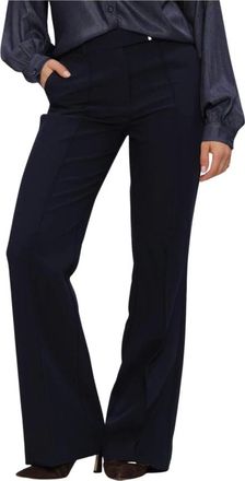 Aaiko Chantalle Pantalon - Dames - Broeken - Blauw - Maat: S Zijde