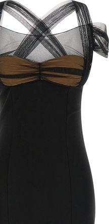 Nensi Dojaka Viscose Long Womens Dress