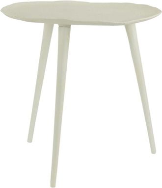 Light & Living Light&living - Mesa Auxiliar Asarpai En Crema - &Oslash;46x44 Cm