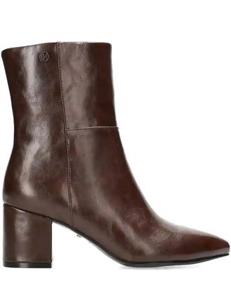 Mexx pointed zip boots - women - Polyurethane/Polyester/Rubber - 41 - Brown