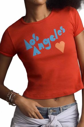 Mother Itty Bitty Ringer Top In La Love