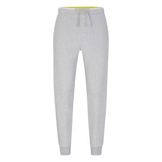 HUGO BOSS Heren Hadiko 1 Zijgestreep Joggingbroek (Lichtgrijs)
