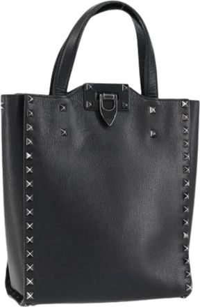 Valentino Pre-owned Handbags, female, Black, Size: ONE SIZE Pre-owned Vintage Handbag
