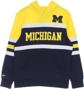 Mitchell & Ness Michigan State Spartans Hoodie - Heren - Hoodies - Veelkleurig - S - Katoen - Hoodies & sweatvesten