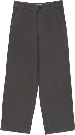 Barena Broeken, Dames, Grijs, S, Katoen, Franchina Furian Broek