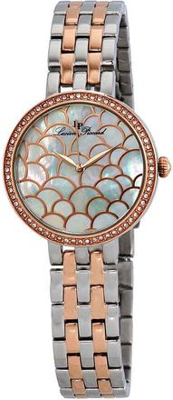 Lucien Piccard Ava Mother of Pearl Dial Ladies Watch LP-28022-SR-22MOP