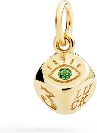 Dodo CIONDOLO DADO ORO GIALLO & TSAVORITE