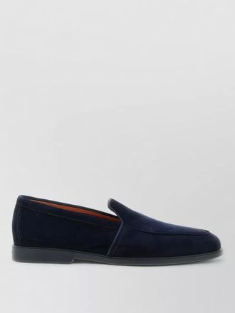 Santoni leather loafers