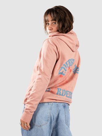 Dravus Faux Flower Shop Hoodie pink