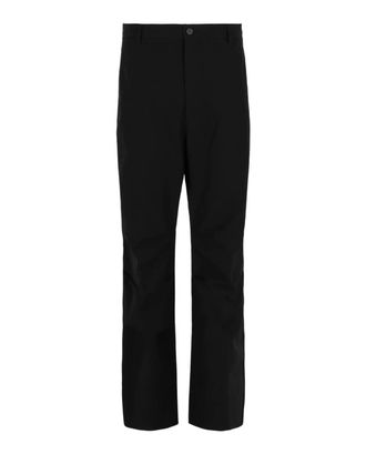 Ferragamo Mens Cotton-Blend Trousers In Black