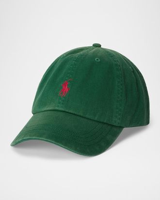 Polo Ralph Lauren Pony-Embroidered Cotton Baseball Cap