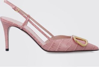 Valentino Garavani Slingback VLogo Signature Valentino Garavani in pelle stampa cocco