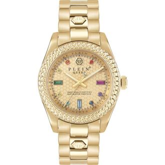 Philipp Plein Queen Bracelet Watch, 36mm in Yellow Gold at Nordstrom