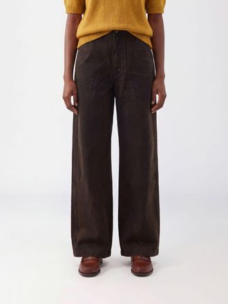 Eleh Jeans Donna colore Marrone