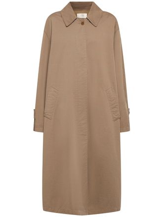 コート The Row Women beige coat The Row - Triana Beige Belted Trench Coat | Mitchell Stores