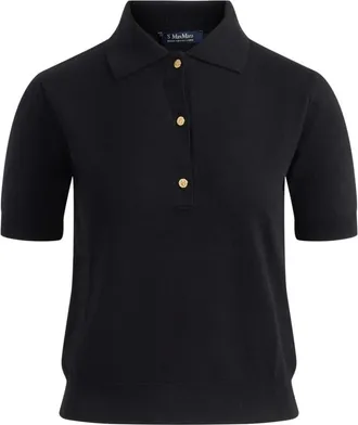 Max Mara Mujer, Camisetas, Negro, Talla: S
