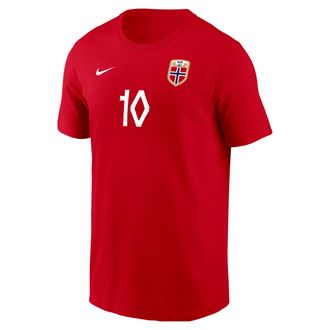 Nike Jens Odgaard Norway Nike Mens Soccer T-Shirt in Red | M11332P375TNMO-RED