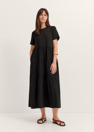 Bugatti Damen Zomerjurk met asymmetrische plooien