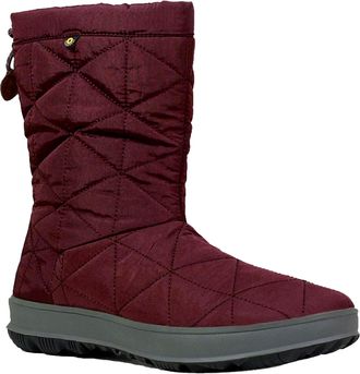 Bogs Snowday Mid Wine 72238-609 Womens