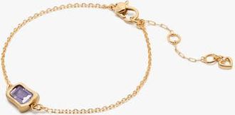 Kate Spade New York Molten Glass Solitaire Bracelet