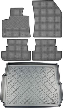OEM Peugeot 3008 Ii Hybrid Y Hybrid4 Suv (5 Puertas) Desde Septiembre De 2019. Juego De Alfombrillas De Goma Para Coche + Alfombrilla Para Maletero