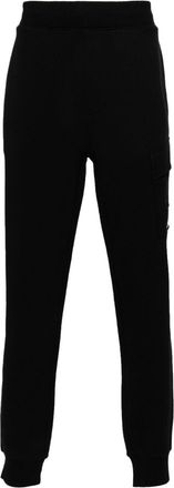 C.P. Company Lens-detail cargo trousers - men - Cotton - L - Black