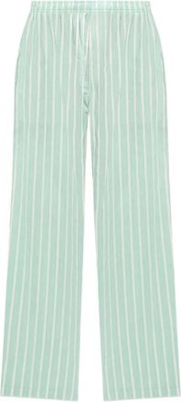 Balenciaga Pantaloni a righe - Verde