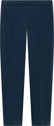 Dondup Perfecte Slim-fit broeken - Dames - Slim Fit Broeken - Blauw - W26 - Katoen - Broeken