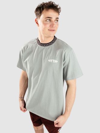 Rhythm Contrast T-Shirt gr&uuml;n