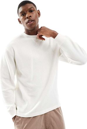 Vans Mte Navigate - Maglietta termica a maniche lunghe bianca-Bianco