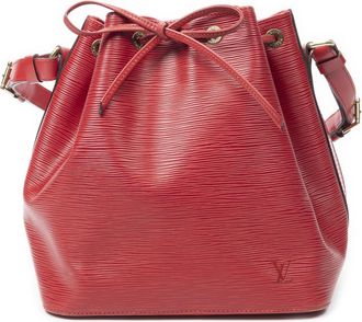 Louis Vuitton Pre-owned Womens Noe PM Shoulder Bag - Red - One Size