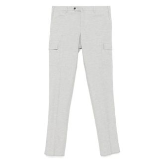 Pantaloni Torino Heren, Broeken, Grijs, Maat: 2XL Katoen