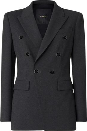 Pinko Chaqueta Hibiscus - Jackets - Mujer - Gris - XL
