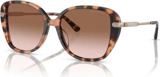 Michael Kors Brown Metal Womens Sunglasses