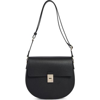 Furla Glenn Small Leather Crossbody Bag in Nero at Nordstrom Rack