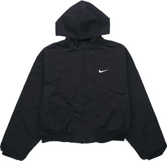 Nike X Fear Of God Hooded Bomber Jacket Black & Fossil BV4408-010