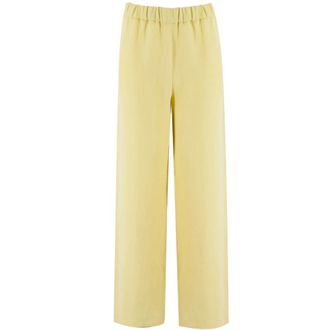 Fabiana Filippi Donna, Pantaloni, Giallo, M, new