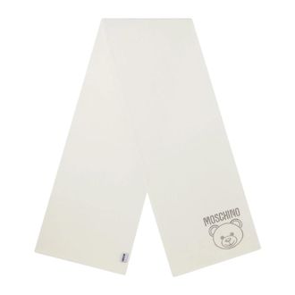 Moschino unisex, Accessoires, Wit, Maat: ONE Size Wol