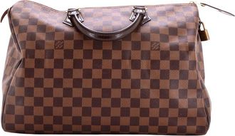 Louis Vuitton Brown Damier Speedy 35 (Authentic Pre-Loved)