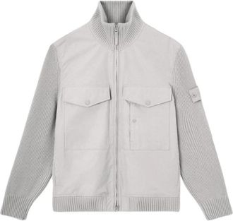 Stone Island Stone Jacket E26 - Heren - Zomerjassen - Grijs - M - Jassen